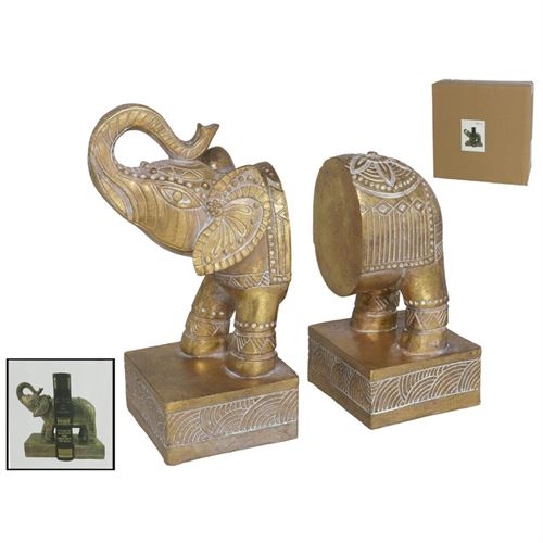 056142 ELEFANTE USHA 19X9X20CM