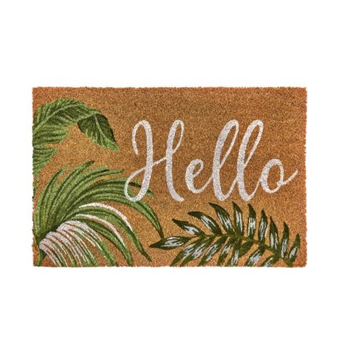 803542 TAPETE HOLIDAY FIBRA DE COCO 60 X 40 X 1,50 CM
