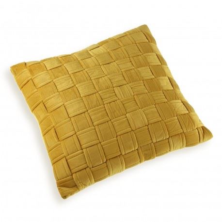 ALMOFADA PLSTR DOURADO 45X1X45CM