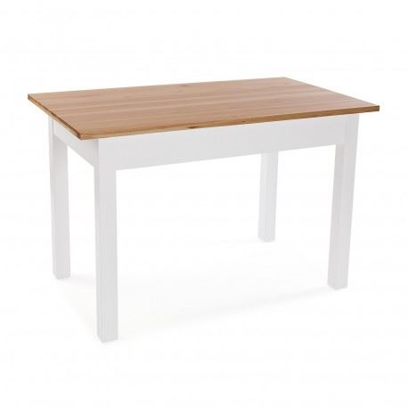 21260124 MESA DE COZINHA SPARROW PARA BRANCO 120X70X80CM