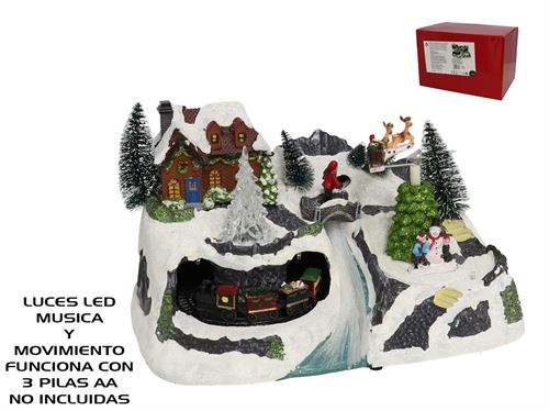 938389 CENARIO NATAL  31X18X19CM