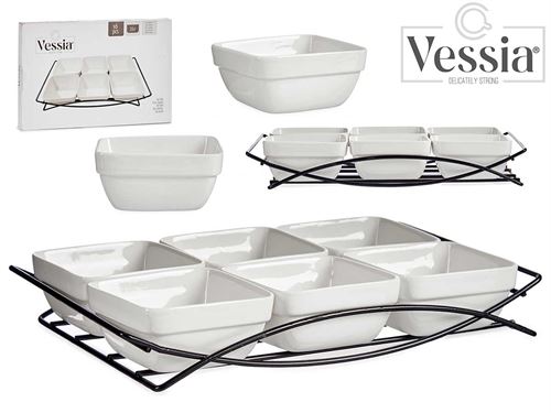 90419 TIGELAS BR C/SUPORTE SET6