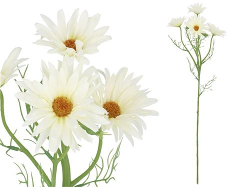 438221 MARGARIDA X4 - 60CM BRANCO