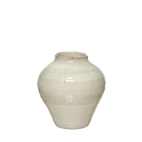 29222 CERÂMICA DECORATIVA - JARRA 25X25X25CM