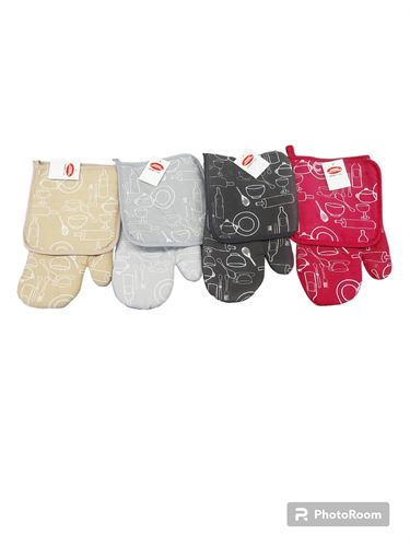 10283 SET PEGA/LUVA 70%POLIESTER 30%ALGODAO *