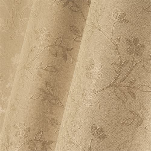 805906 CORTINA ANTELINA OPACA PILEA OURO-BEIGE 140 X 260 CM