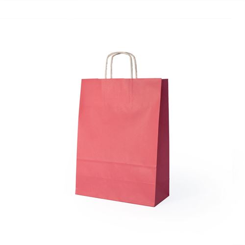 11886 SACO PAPEL AR 24X10X32 ROSA BEBE