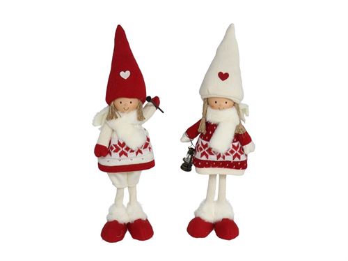 5713 BONECA LOVE NATAL 2SRT 16X10X48CM