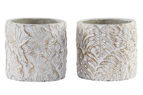 FLOREIRA CIMENTO 12X12X12 TROPICAL DOURADO 2 SORT