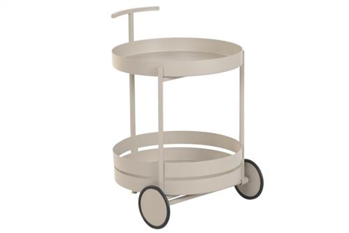 MB-227627 CARRINHO DE SERVIÇO FERRO 40X50X61CM CREME