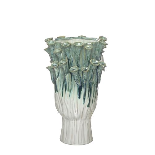 29292 JARRA CERAMICA DECORATIVA C 22,00 L 22,00 A 37,50