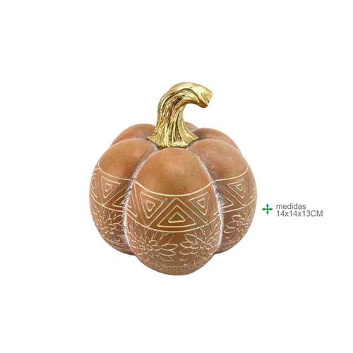 AB-75397 ABOBORA RESINA 14x14x13cm