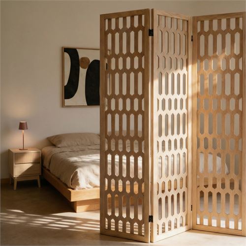 807466 BIOMBO MDF-PAULOWNIA 40 X 2 X 170 CM