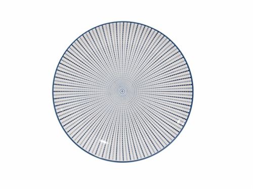 01.0008880 PRATO RASO CERAMICA GRES AZUL