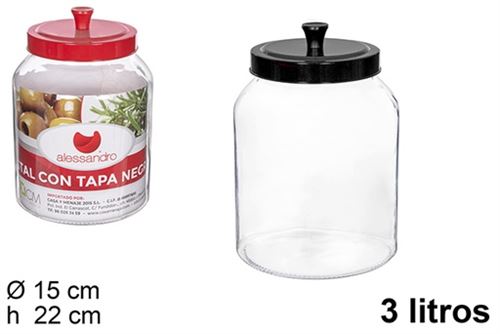 109020 FRASCO VIDRO 3LT