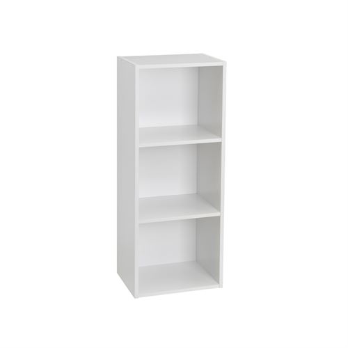 806755 ESTANTES 3 PRATELEIRAS CUBE PB BRANCO 30 X 24 X 80 CM