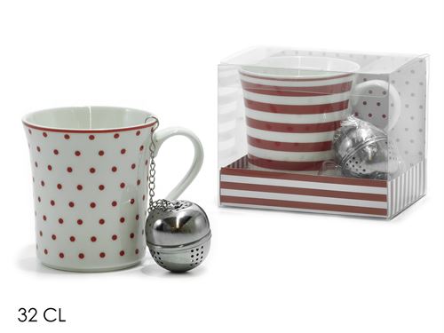 556317 CANECA CERAMICA COM INFUSOR