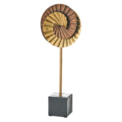 802897 FIGURA DE METAL 17 X 8 X 46 CM