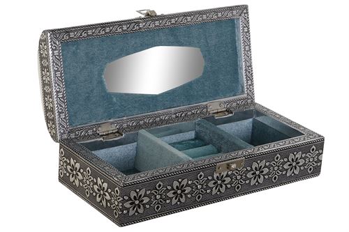 JO-208311 JOALHEIRO MADEIRA ALUMINIO 22,5X10X6,5 ELEFANTE