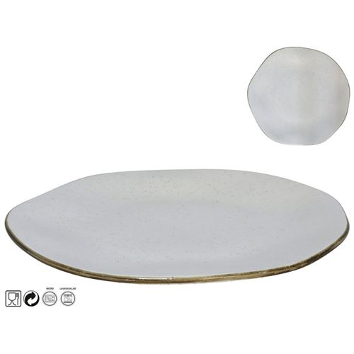 183527 PRATO 27,5 CM DE PLACA PLANA - MARESIA