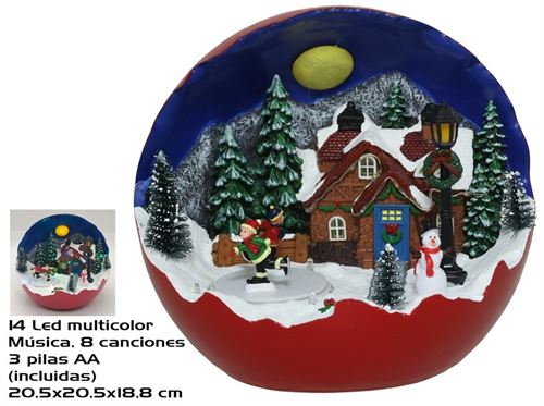 692593 CENA NATAL 20,5X20,5X18,8CM