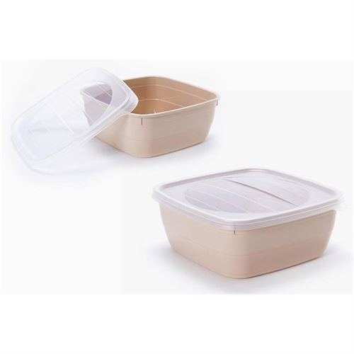 P234385545 CAIXA ALIMENTOS 02 1033-SOLID BEGE 2.5LT