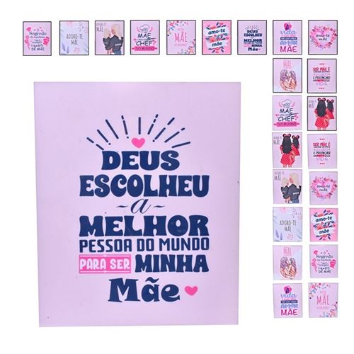 87048 QUADRO DIA MAE 25X30X1,8 203-087-M