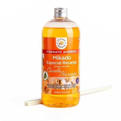 49362 MIKADO CANELA/LARANJA REP 500ML