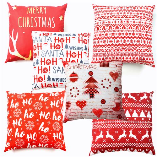 24259 ALMOFADAS DE NATAL 45X45CM
