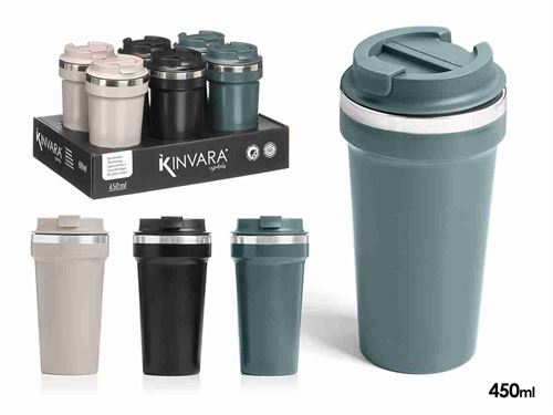 11692 COPO TERMICO COM TAMPA 450ML