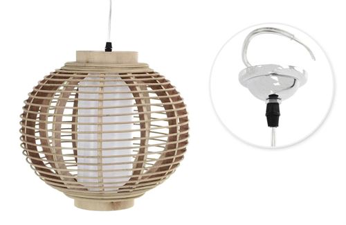 70089 CANDEEIRO TECTO MDF 34X34X34CM