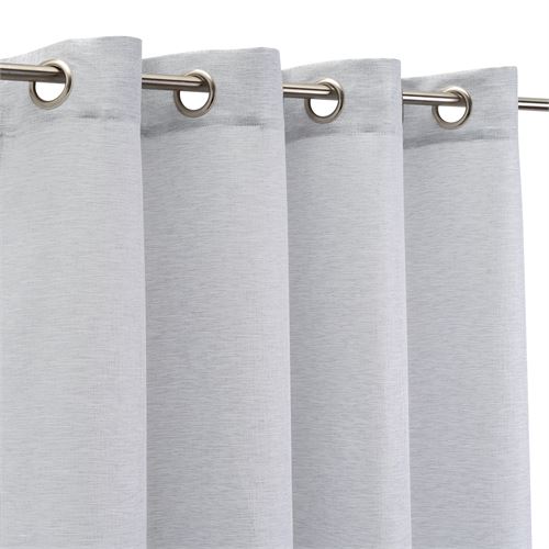 806645 CORTINA JACQUARD _amp_ FIBRA BRILHANTE LUZ 140 X 260 CM