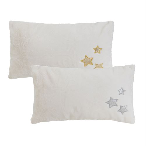806439 ALMOFADA VELUDO 2/C POLIESTER 30 X 50 CM