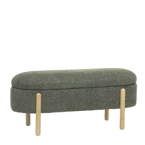 96780 BANQUETA MADEIRA TECIDO  C 108,00 L 41,00 A 48,00