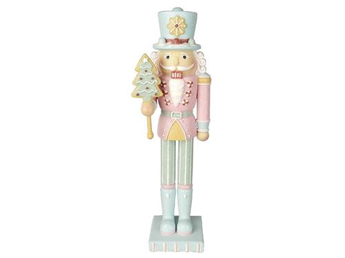 073408 SOLDADO GENGIBRE COM ÁRVORE DE NATAL 9.00 X 11.00 X 36.00 CM