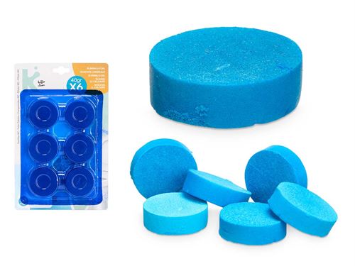 36956 BLOCO WC AZUL 6X40GR