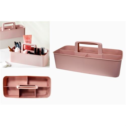 P231987841 ORGANIZADOR G-563 ROSA C/PEGA 32.6x16x13cm
