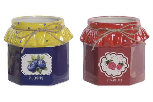 MC-228071 VASO CERAMICA CORDA 16X16X14CM