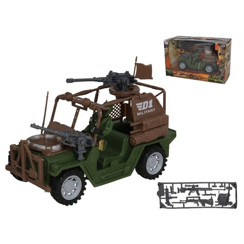 122571 BRINQUEDO VEICULO MILITAR 28X13,5X17,5CM