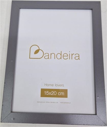 111830442 MOLDURA 10X15CM CINZENTO