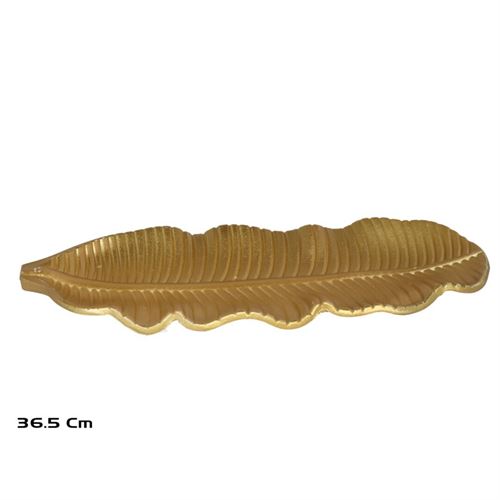 196466 BANDEJA LIM OURO 36,5X14 CM
