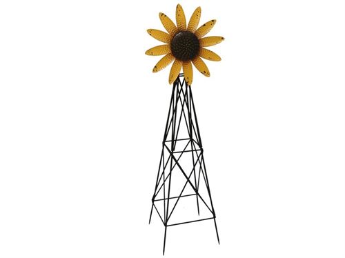 402468 MOINHO GIRASSOL DECORADO 156X48X35 CM