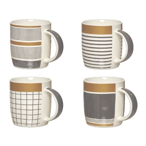 24401 PORCELANA - CANECA 350ML 4MOD