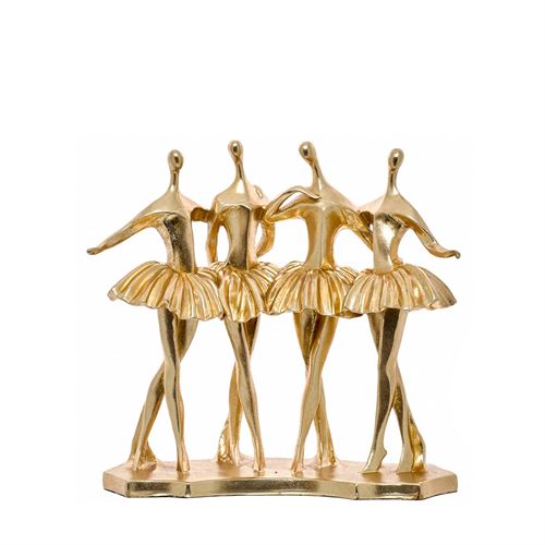 86192 BAILARINAS POLIRESINA 33,50X14,50X32CM