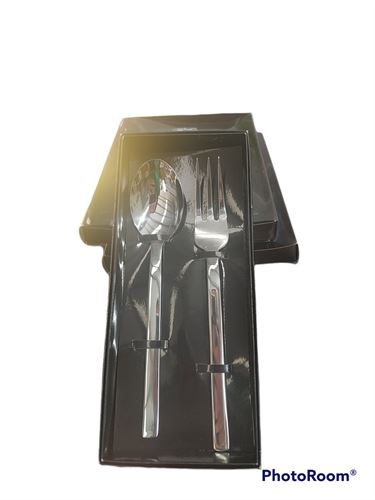 81100202 COLHER E GARFO P/SERVIR 2PÇS
