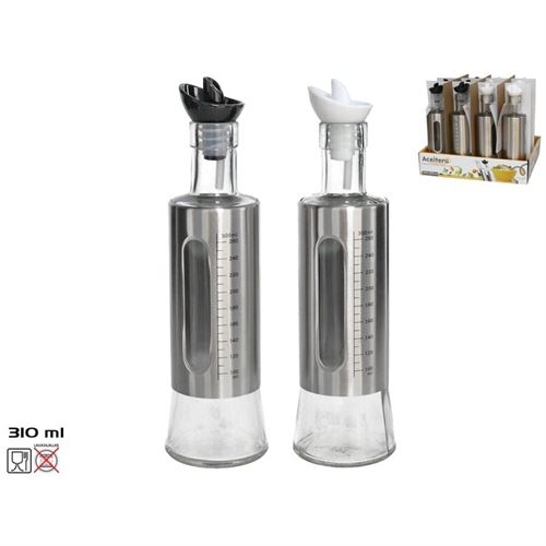 098616 AZEITEIRA/VINAGREIRA 310ML 2 SORT.