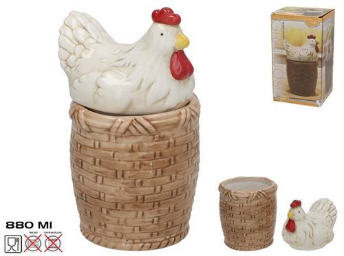 483030 POTE CERAMICA GALINHA 11.00 X 14.00 X 22.00 CM