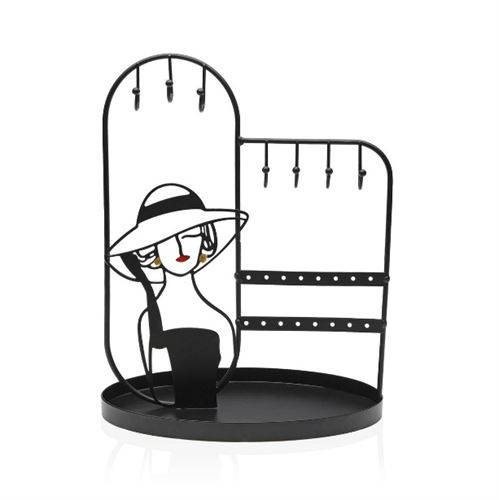 20939061 PORTA JOIAS METAL PRETO