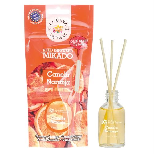 MIKADO 30ML CANELA LARANJA