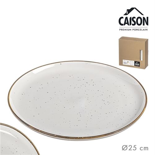 083948 PRATO CERAMICA RASO AKIKO 25CM